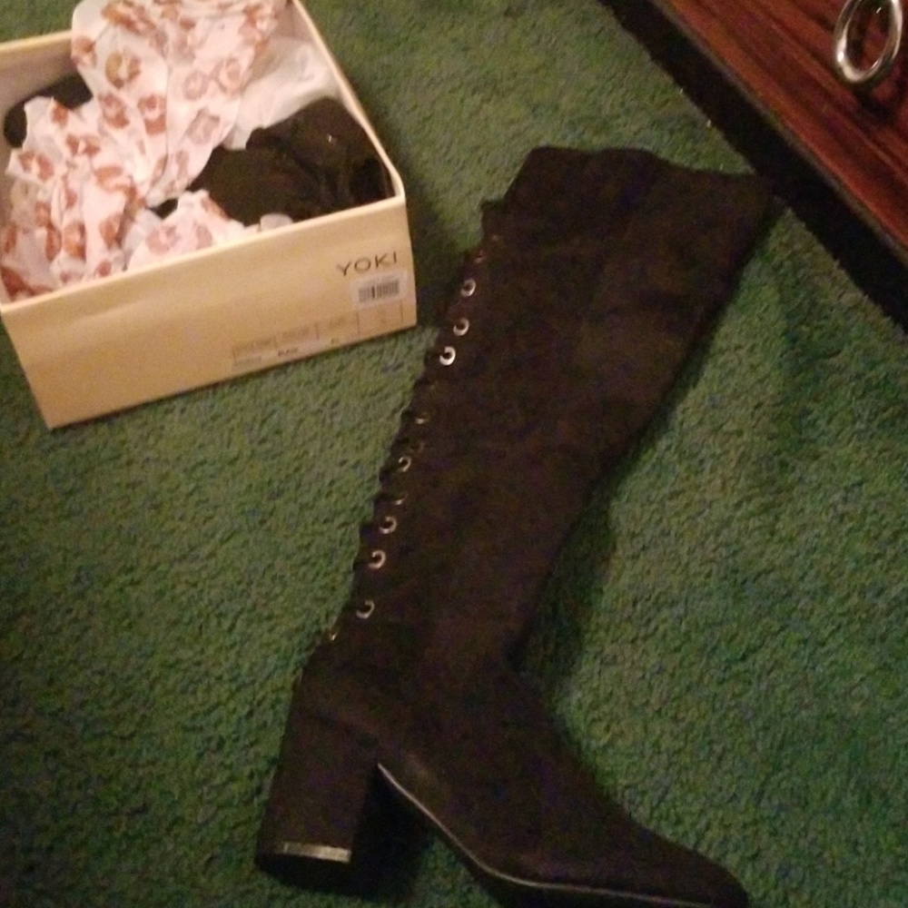 Over the knee boots
